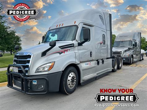 Pedigree truck sales springfield - At Pedigree Truck Sales, we provide a wide selection of quality used semi-trucks and tractors from popular brands like Freightliner. Skip to content. ... Springfield, MO $92,975. 2021 Freightliner P4 CASCADIA 126. Springfield, MO $71,691. 2021 Freightliner P4 CASCADIA 126 ...